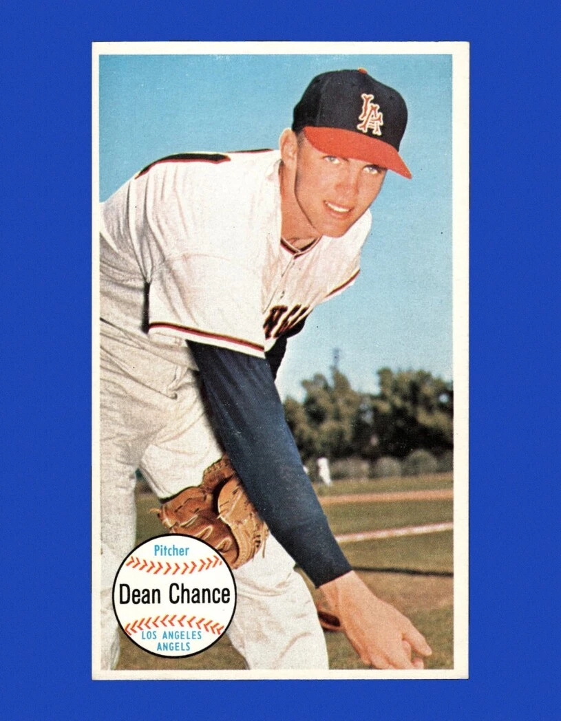 Dean Chance trading card