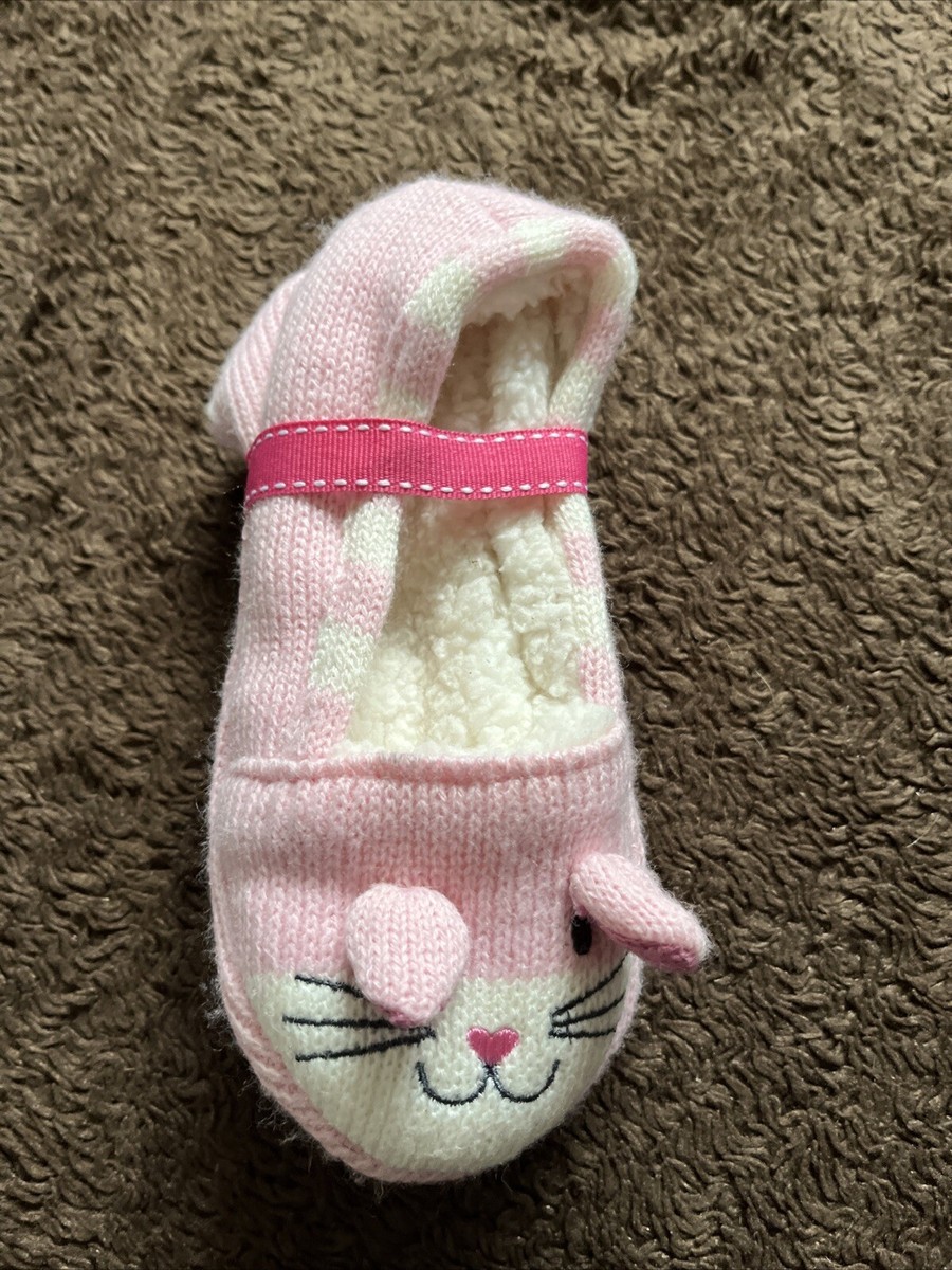 Pink Baby Slippers Matalan Matalan Girls Pink Ballerina Slippers - Main Image