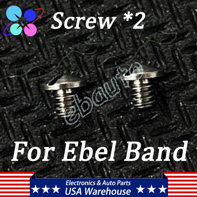 2* Ebel Band Screw to Case Head 2.6*2.4*1.4mm Bracelet Screw to Case Wave Sport