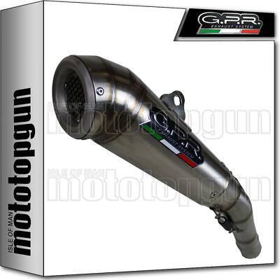 GPR FULL SYSTEM EXHAUST HOMOLOGATED POWERCONE EVO KTM SUPERMOTO 690 2008 08