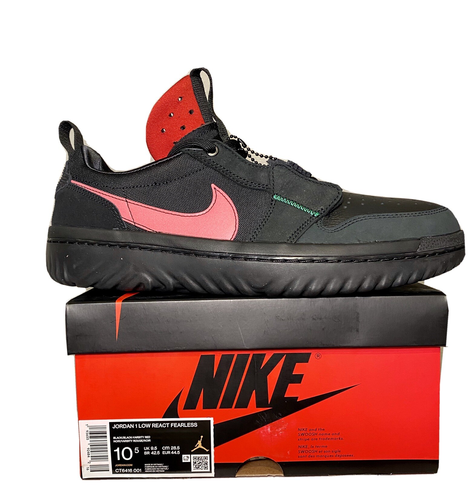 aj 1 low react fearless