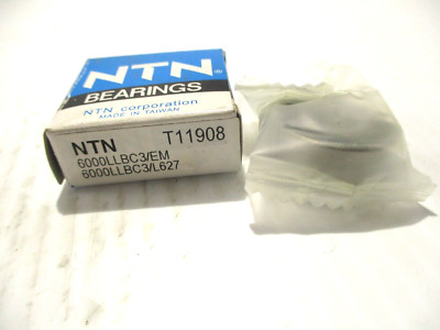 NEW NTN 6000LLBC3/EM SEALED BALL BEARING