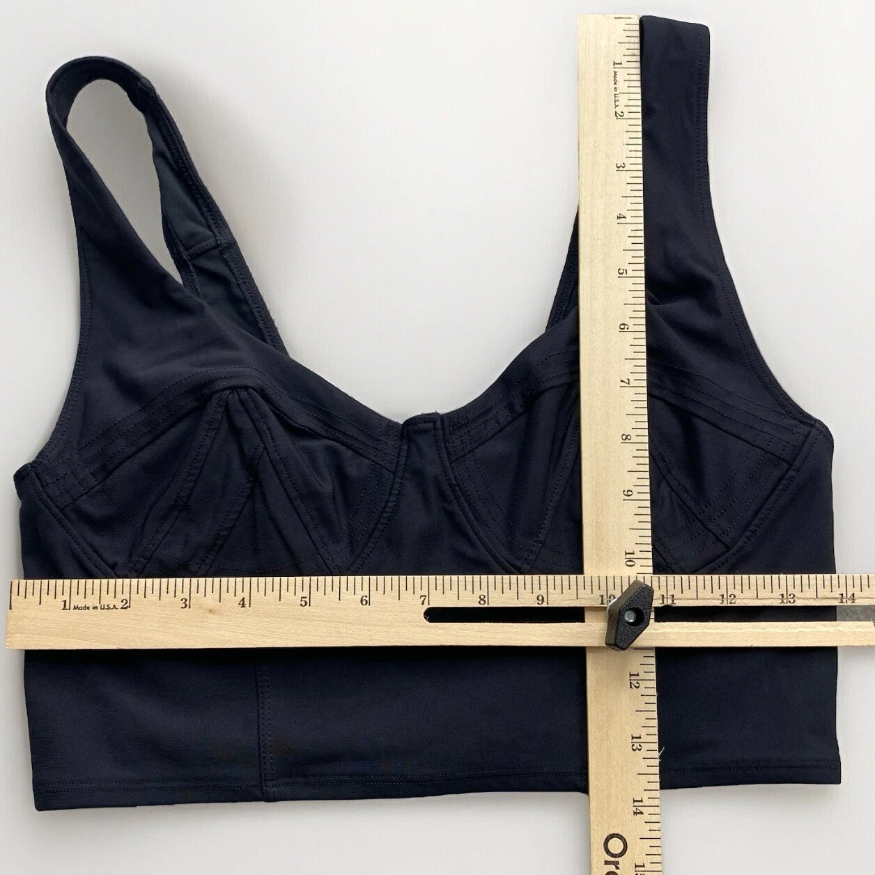 fabletics charolette low impact corset top tank-bra