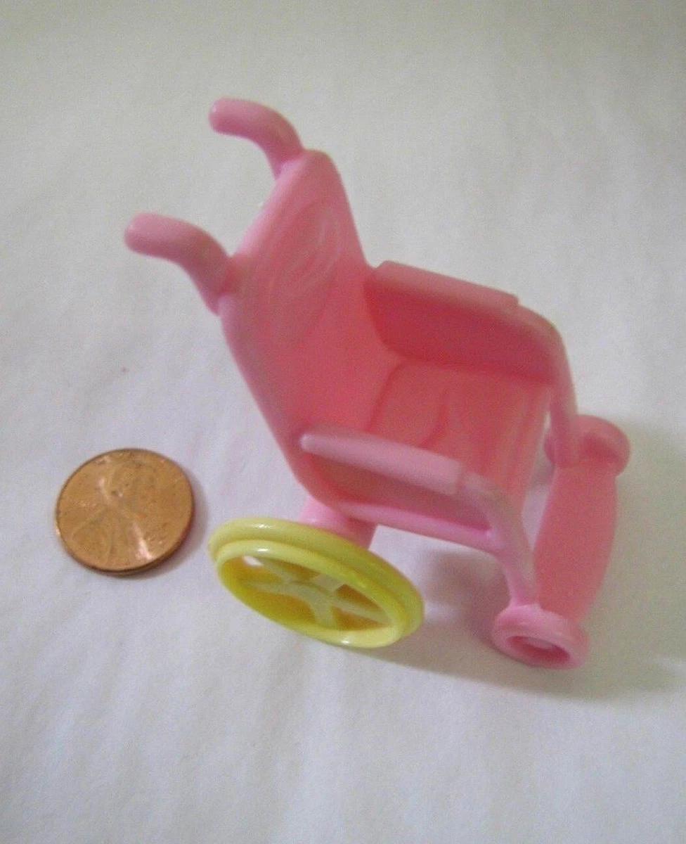 FISHER PRICE Sweet Streets PINK WHEEL CHAIR Wheelchair for HOSPITAL PATIENT