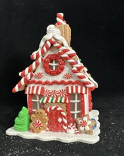 Kurt Adler large table top new LED gingerbread house holiday Christmas decor