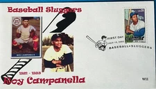 WII Colorprint 4080 Roy Campanella Brooklyn Dodger Slugger Baseball 