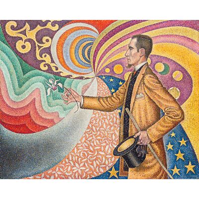 Paul Signac, Opus 217, M. Felix Feneon, Canvas Print, 28'' x 35'' + Border