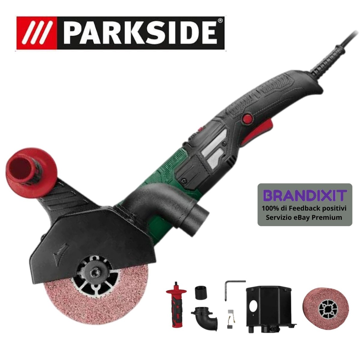 Ponceuse à Air Comprimé Parkside PDSS 16 A1 – Kit En Boîte Ouverte, Jamais Utilisée
