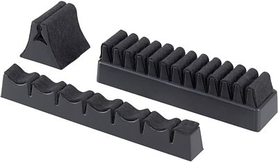 Gedotec Besteckhalter Besteckeinsatz selbstklebend schwarz Besteckeinlage Filz