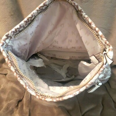 DKNY Tilly Flap Backpack - Tan/Cream - NWT! | eBay display picture 3