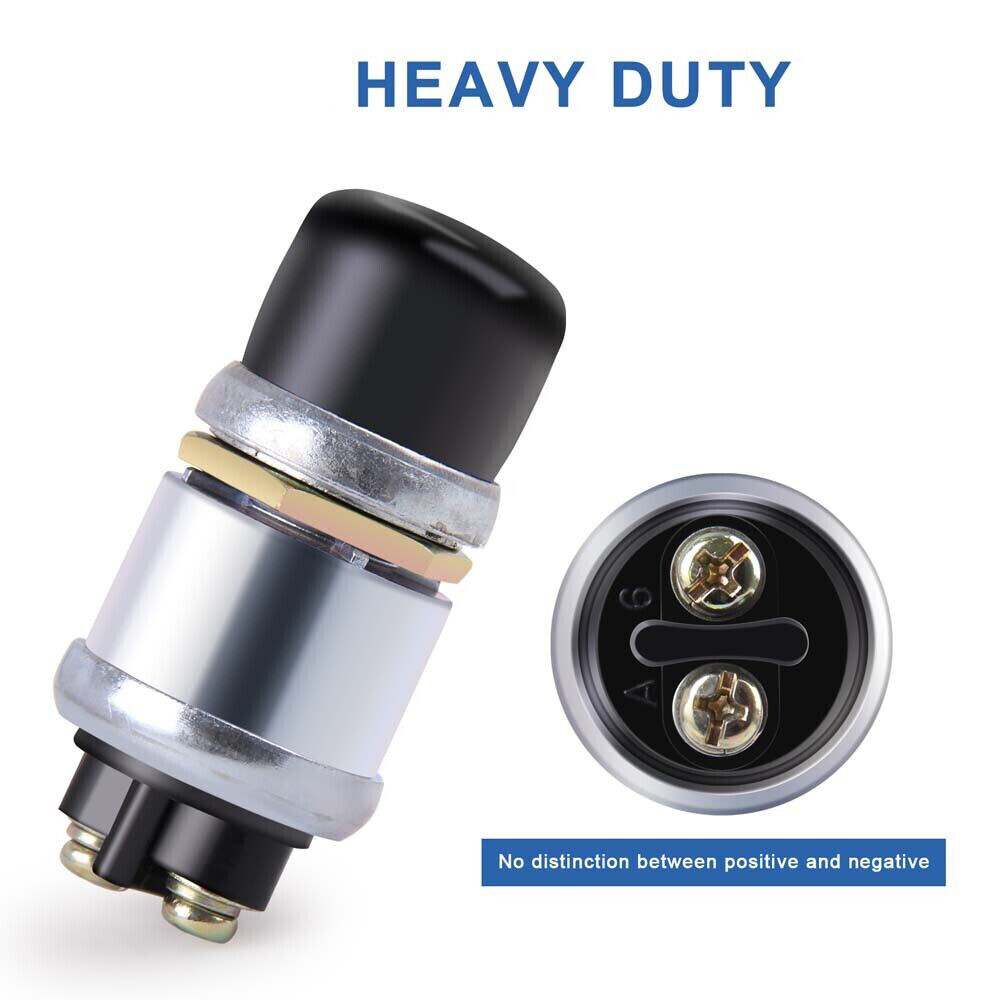 50A Push Button Momentary Starter Ignition Switch On-Off SPST 12V DC ...