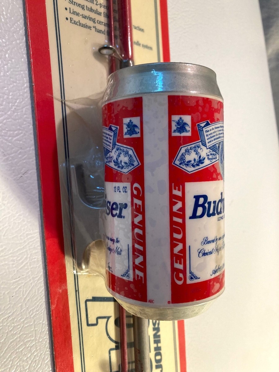 1995 New Sealed Bud Budweiser Johnson Ready to Fish Fishing