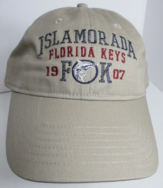 Islamorada Hat Florida Keys Deep Sea Fishing USA Embroidery eBay