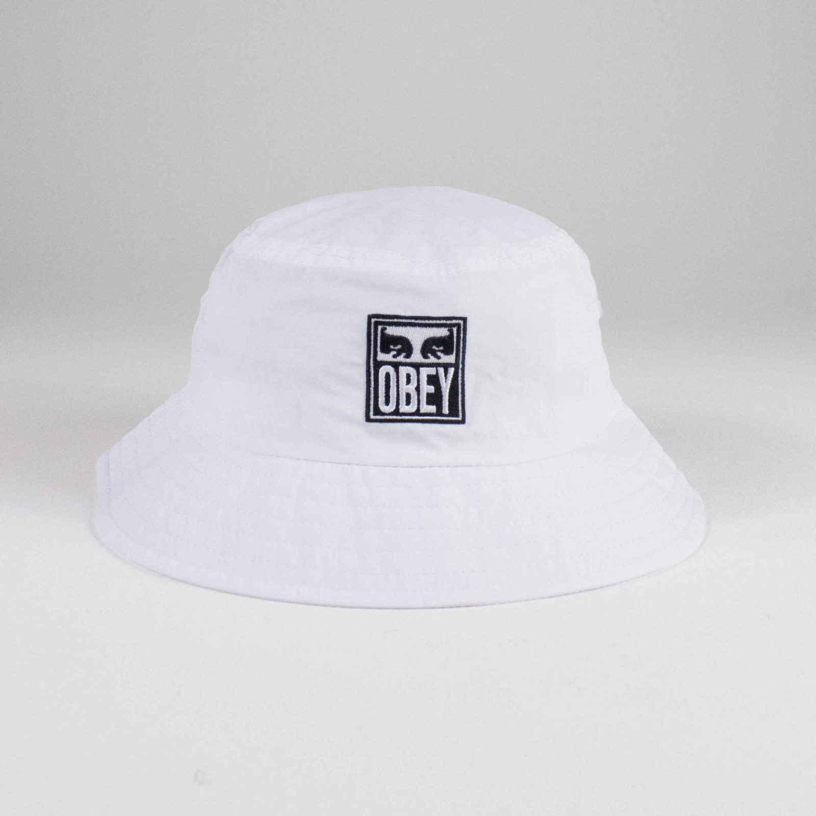 OBEY Icon Bucket Hat- White