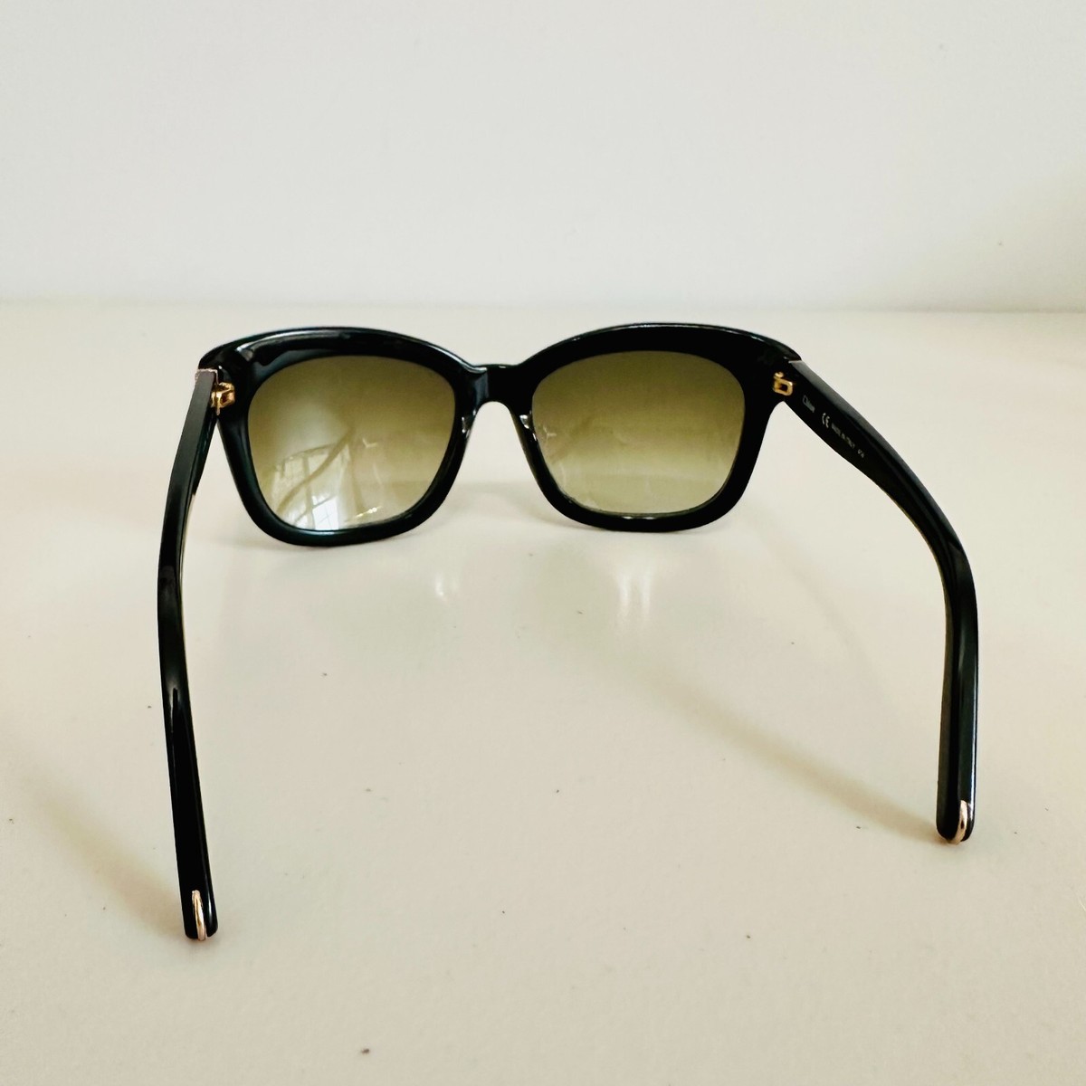 CHLOE STUDDED SUNGLASSES CE627S BLACK Amazon.com: Sunglasses CHLOE CE 627 S 303 Khaki : Clothing  main image 4