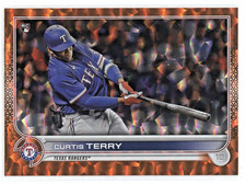 2022 Topps #97 Curtis Terry Orange Foilboard #285/299