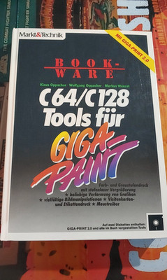 Oppacher C64/C128 Gigapaint  (1986 Commodore Buch Markt & Technik) 8-bit
