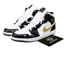 Jordan 1 Mid SE Black Gold 2023 Men's Size 852542-007 2023      