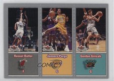 2002-03 Fleer Tradition Crystal Rasual Butler Jannero Pargo Gordan Giricek 1dm4