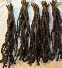 Real human hair dreadlocks 50 Pcs 14  