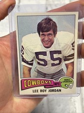 1975 Topps Set-Break #285 Lee Roy Jordan NM/MT OR BETTER Vintage NFL Card 70s