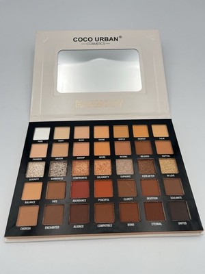 Coco Urban Harmony Eyeshadow Palette 35 Colors Neutral Shimmer Matte