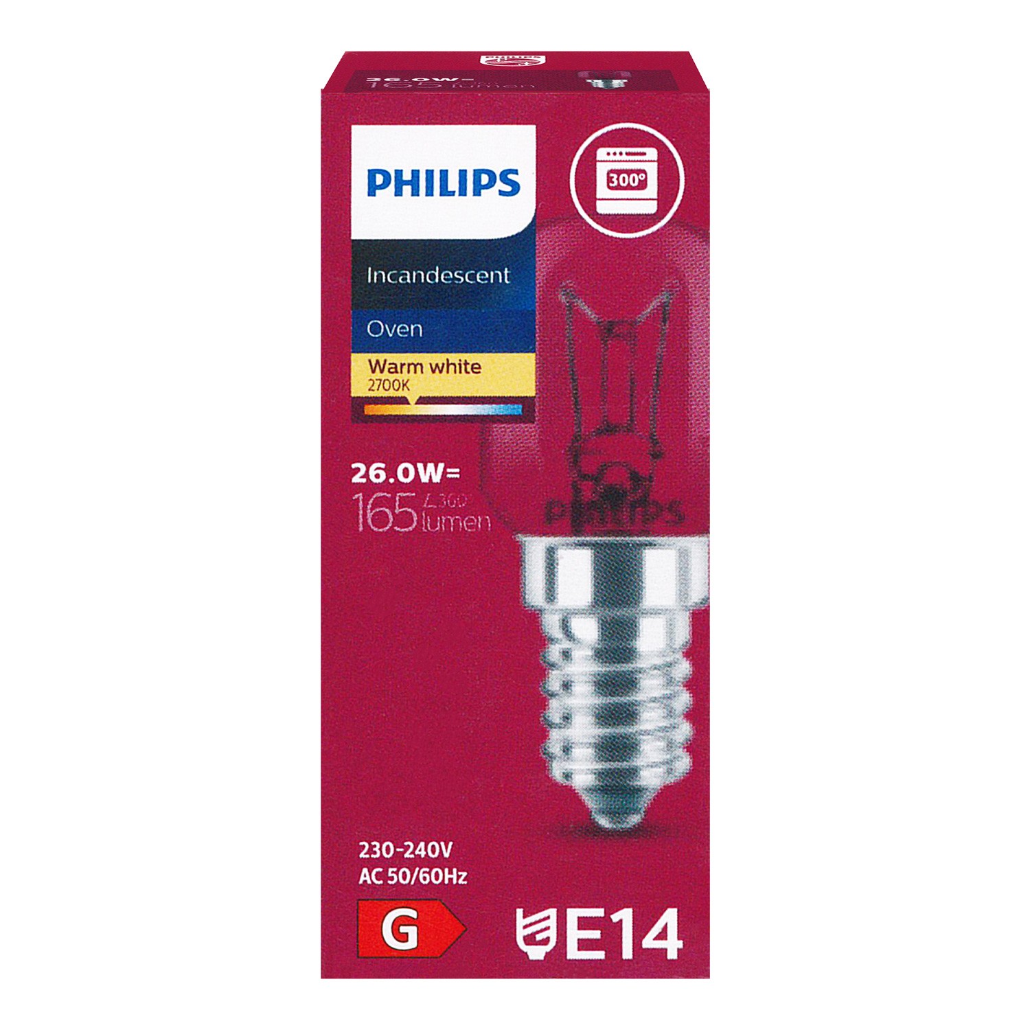 x2 UNIVERSAL  25W E14 300deg Oven Cooker Heat Resistant Light Bulbs High Temp - Image 4
