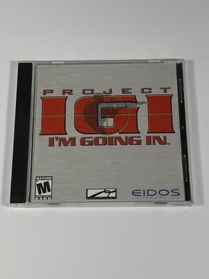 Project I.G.I.(project IGI)PC Game I'm Going In,EIDOS (PC,2000)
