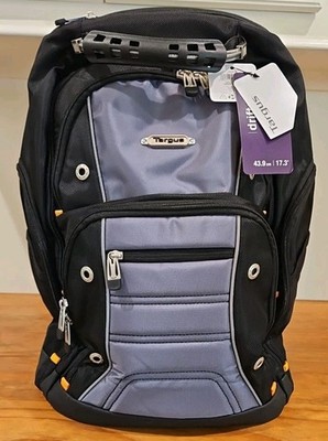 Targus Drifter II Laptop Backpack 17'' TSB239US Rugged Black Gray