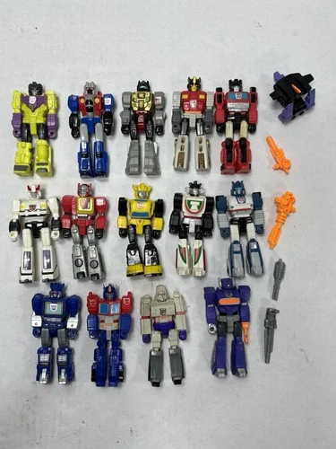 TRANSFORMERS G1 (1990) Lot Of Action Masters Figures vintage Optimus, Megatron