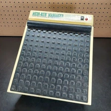 Medi-Rub 2000 Plus MR-3F Two Speed Vibrating Foot Massager  Tested Working