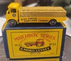 RARE MATCHBOX LESNEY WOW 51 A ALBION CHIEFTAIN PORTLAND CEMENT TRUCK W/ ORIG BOX