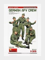 Miniart 35415 ZubehöR - Deutsche Afv Besatzung MilitäRfiguren - 1/35