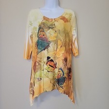 Jostar Slinky Rhinestone Embellished Butterfl...