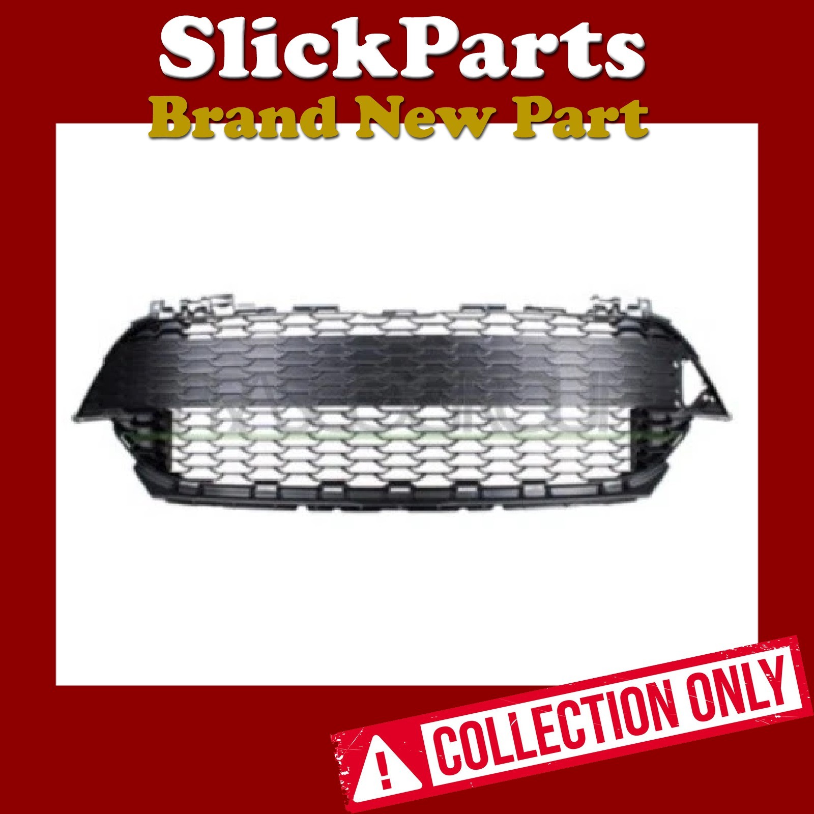 Fits TOYOTA COROLLA BUMPER GRILLE 2019 ONWARDS ( NO SENSOR HOLES )