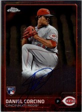 2015 Topps Chrome Rookie Autographs #ARDC Daniel Corcino Auto - BB