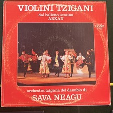 Sava Neagu Violini Tzigani Arkan Orchestra tzigana Cicala 12" LP Ukrainian Folk…
