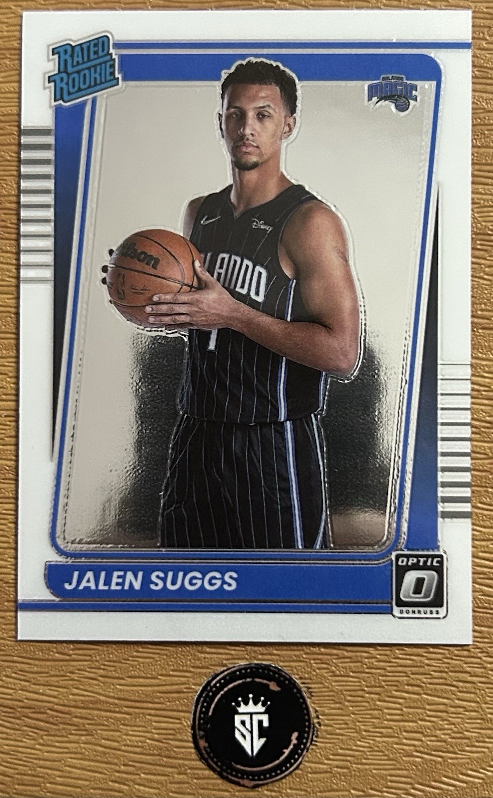 Jalen Suggs 2021-22 Panini Donruss Optic Base Set Rated Rookie #179 Magic