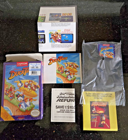 Disney's DuckTales (Nintendo NES, 1989) CIB -Beautiful Box still in Plastic wrap