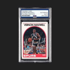 1989-90 NBA Hoops Signature Vernon Maxwell #271 Rookie RC