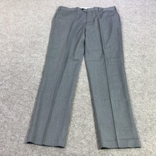 Brooks Brothers Pants Mens 38x30 Gray Regent Fit Wool Dress Stretch Business