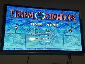 Eternal Champions (Sega Genesis) Tested & Authentic