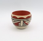 Mini Jemez Pot Polychrome Jemez  Revival  Felipita Waqui 3" W Artisan EDPM9 — photo 5