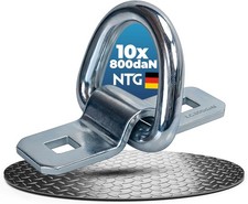 Zurrbügel Zurrösen Anhänger 10 Stück 800kg Zurrmulde Zurrhaken Ladungssicherung