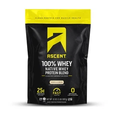 100% Whey Protein Powder - Post Workout Whey Protein Isolate, Zero Artificial...