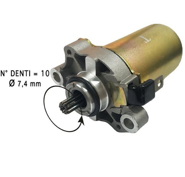 Startermotor Gilera Runner Purejet 50 2002 2003 2004-image