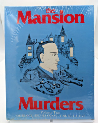 FACTORY SEALED Sherlock Holmes Consulting Detective Vol 2 Mansion Murders Sleuth