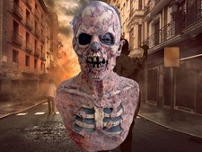 Zombie Ground Breaker Halloween Latex Mask Full Head Undead Costume by Jarman