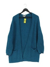 Maison Anje Women's Cardigan S Blue Acrylic