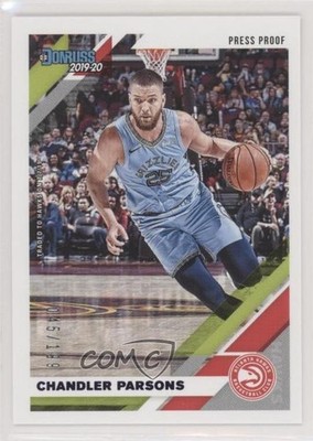 2019-20 Panini Donruss Press Proof Purple 45/199 Chandler Parsons #104 z7h